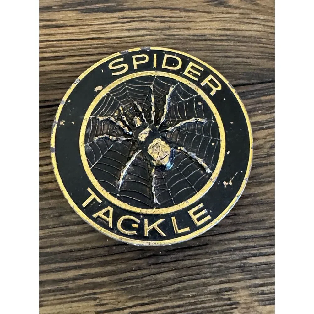Very RARE Spider Tackle belt buckle GM products must see